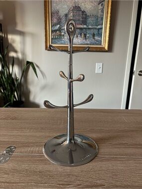 Bodum Chrome Mug Tree Coffee Cup Holder - Silver
